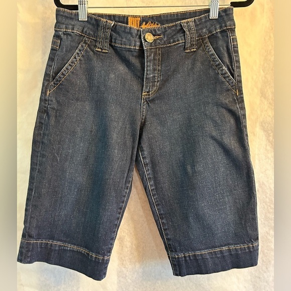 KUT From The Cloth women’s blue jean denim Bermuda shorts Sz-6. W20 - Picture 5 of 11